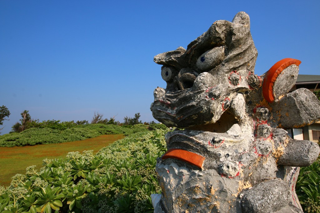 沖縄諸島最西端　久米島